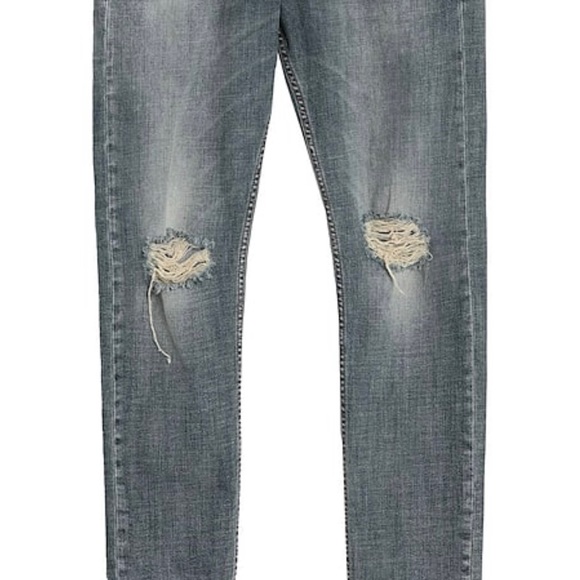 Versace Jeans Coutour Distressed blue jeans 36 US - Picture 16 of 16